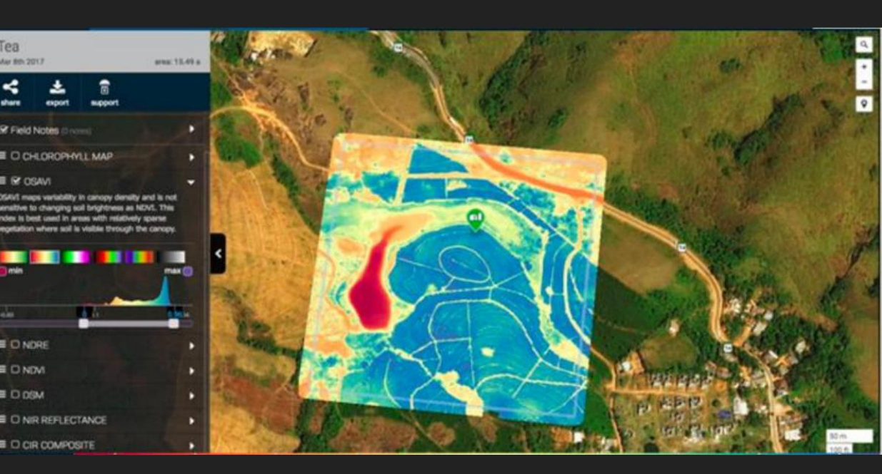 Multispectral aerial composite for Tumkur Smart City 54-layer base-map